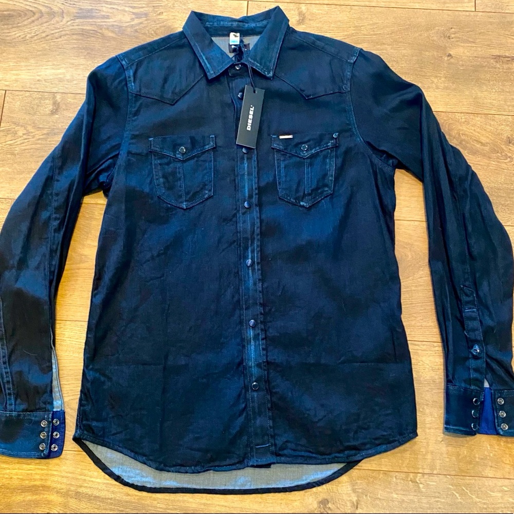 Diesel button up shirt NEW